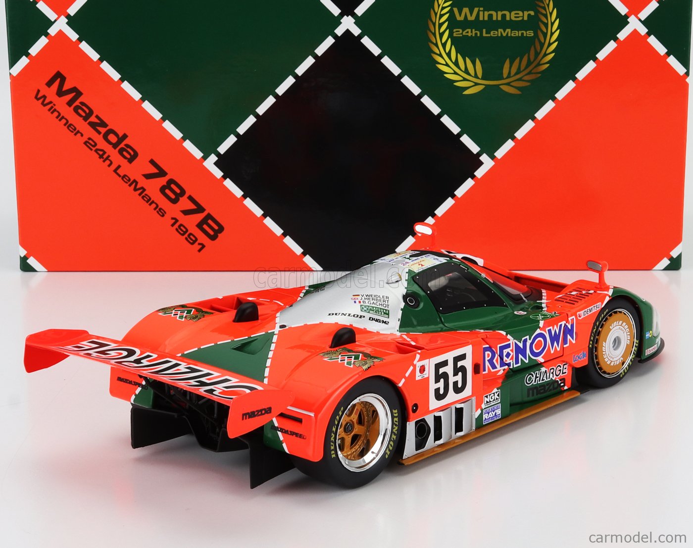 WERK83 W1802701C Scale 1/18 | MAZDA 787B 2.6L TEAM