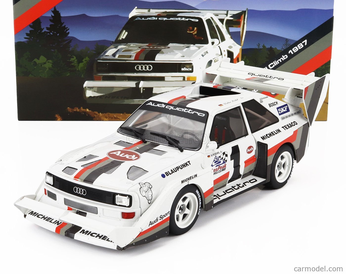 WERK83 W1802801C Scale 1/18 | AUDI QUATTRO SPORT S1 E2 N 1 WINNER