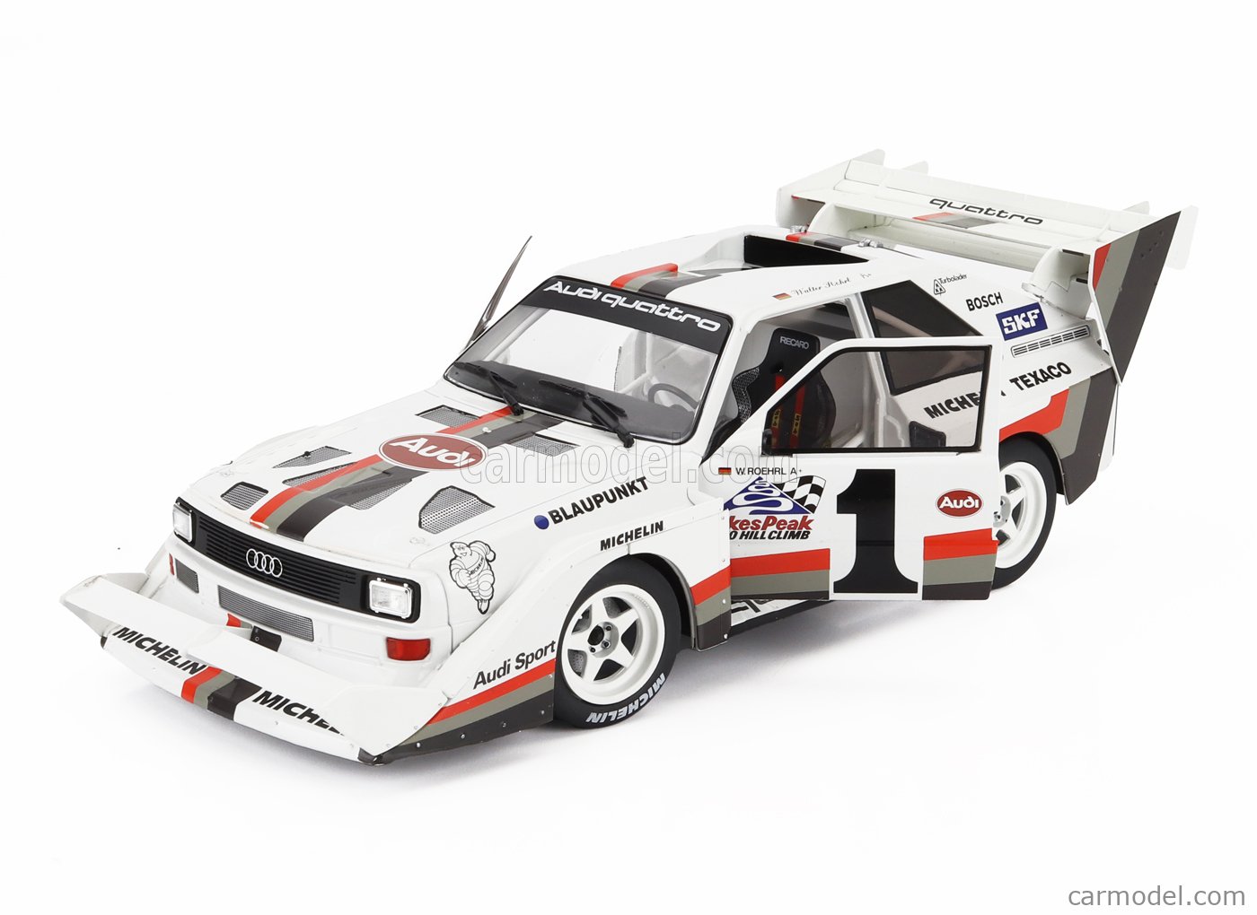 AUDI SPORT QUATTRO S1 E2 1987 PIKES PEAK RÖHRL 1:18 WERK83 (Neu und