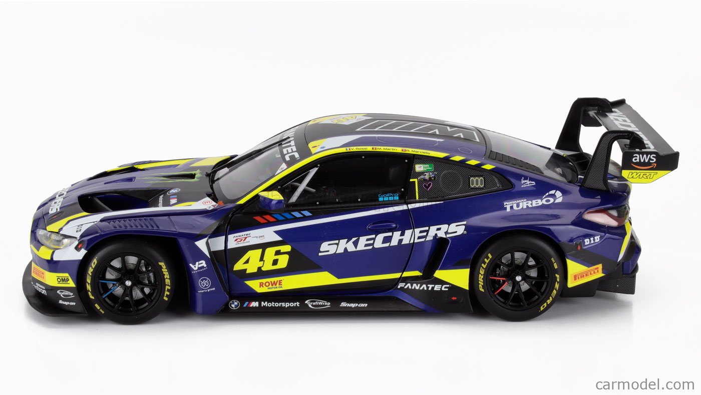 Modèle Réduit BMW M4 GT3 Team WRT N°46 Le Castellet 2024 - Minichamps 1/43 - Neuf