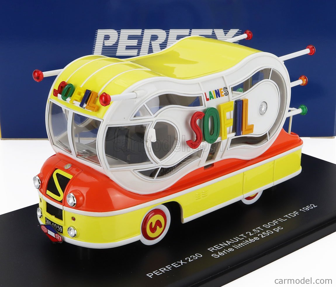 Perfex 1/43 – Renault 2.5T Sofil 1952 – TDF 1952 – Éclairage LED Intérieur