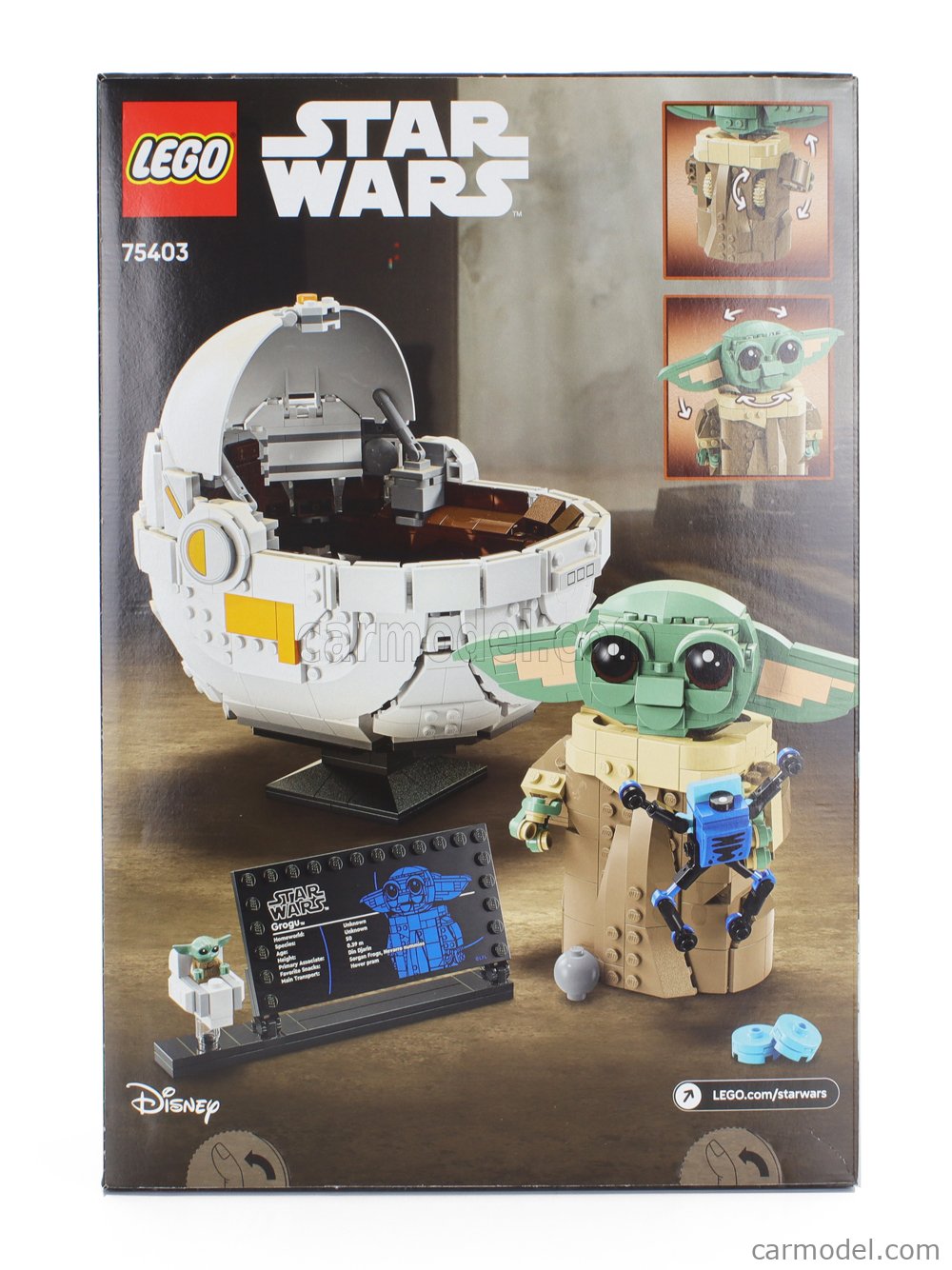 LEGO 75403 Scale / | ACCESSORIES STAR WARS - GROGU WITH HOVER PRAM ...