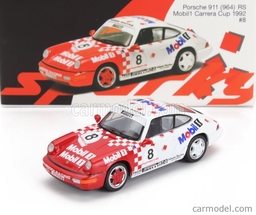 1/43 Porsche 911 Carrera Cup Mobil1 No. 1 1992 964 Mobil