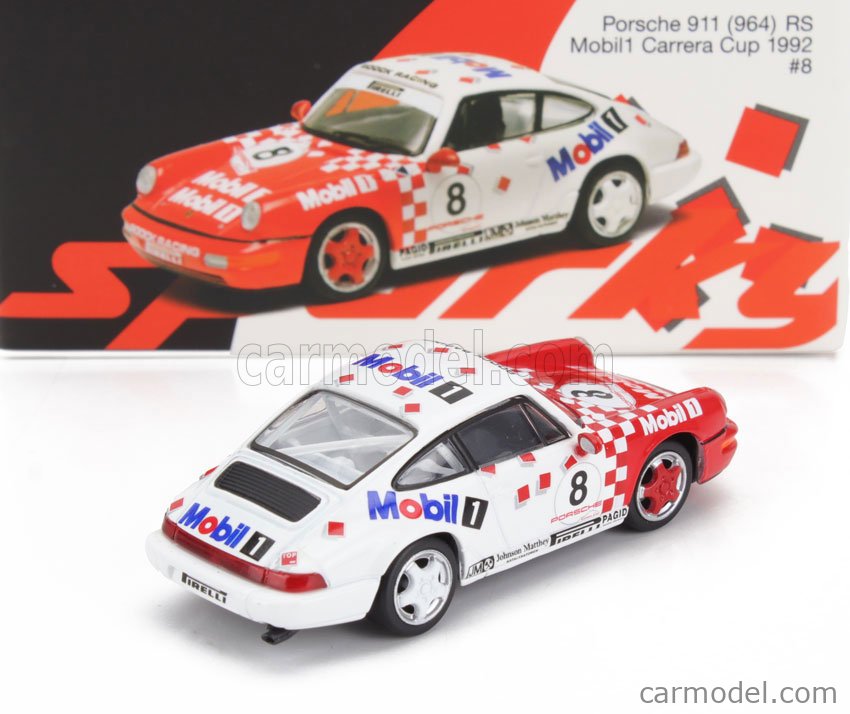 1/43 Porsche 911 Carrera Cup Mobil1 No. 1 1992 964 Mobil