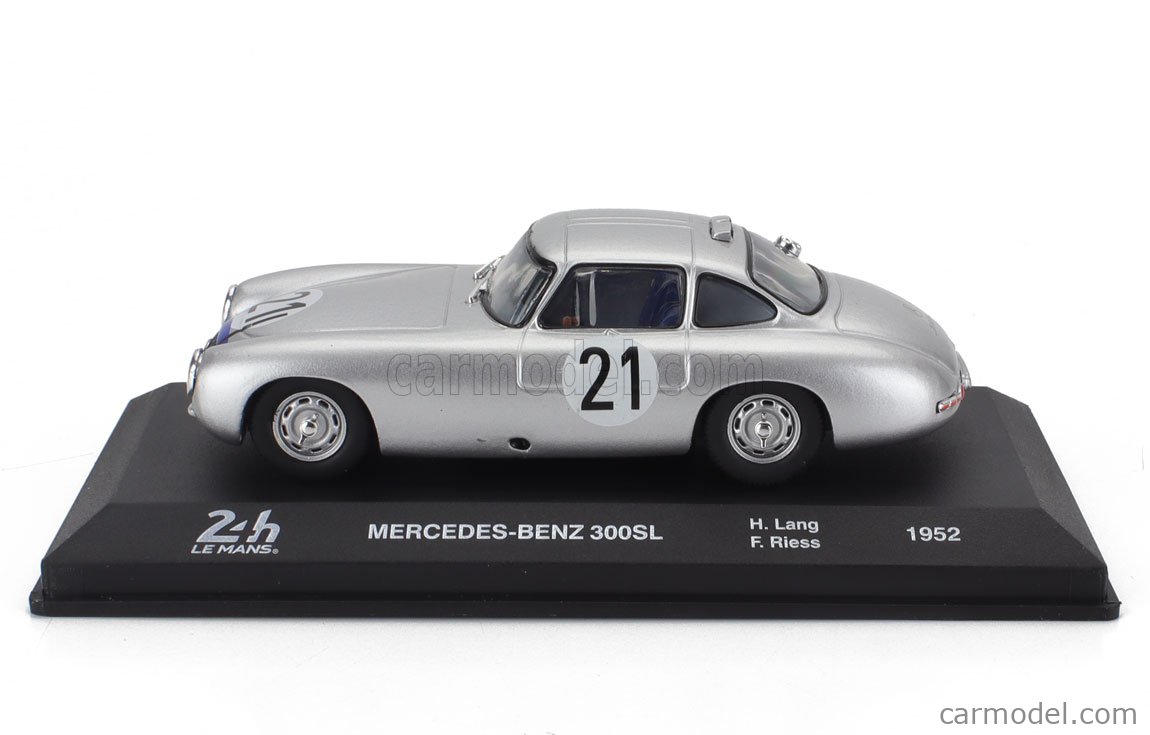 Miniature Voiture MODELS MAX Mercedes-Benz 300SL Le Mans 1952 - Édition Limitée 1/3000, échelle 1:43