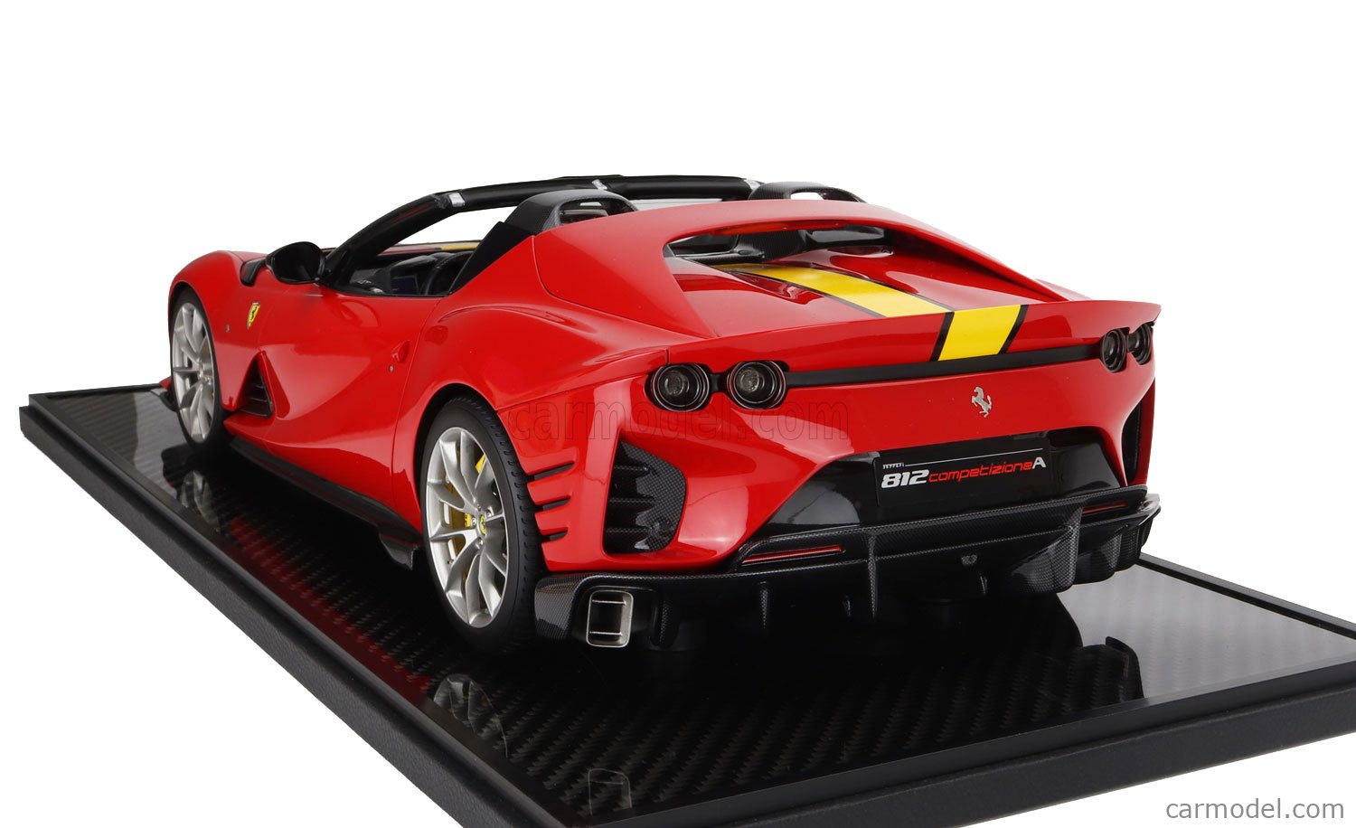 Buy Online P18209C2-VET - Bbr 1:18 BBR Ferrari 812 Competizione A Spider 2022 Con Vetrina With Showcase Rosso Corsa 322 Red P18209c2 Vet.2.5.332.gp.107192