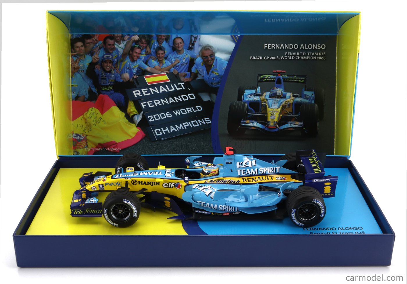 MINICHAMPS 147061801 Scale 1/18 | RENAULT F1 R26 TEAM MILD