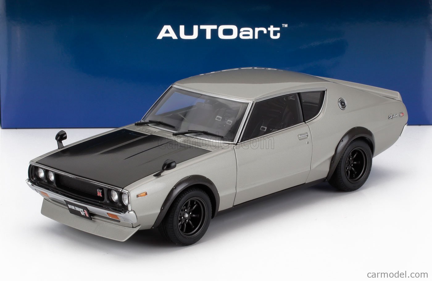 自動車 Nissan Skyline 2000 GTR AUTOart AUTOart Nissan Skyline 2000 GT-R KPGC110 Tuned 1:18 77468