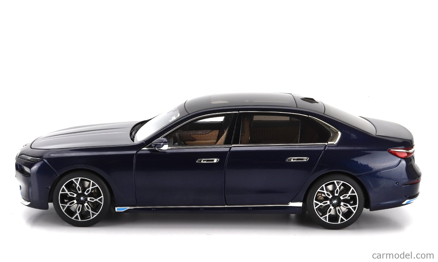 Minichamps 1/18 BMW I7 2022 - Bleu Métallisé - Modèle Neuf En Précommande