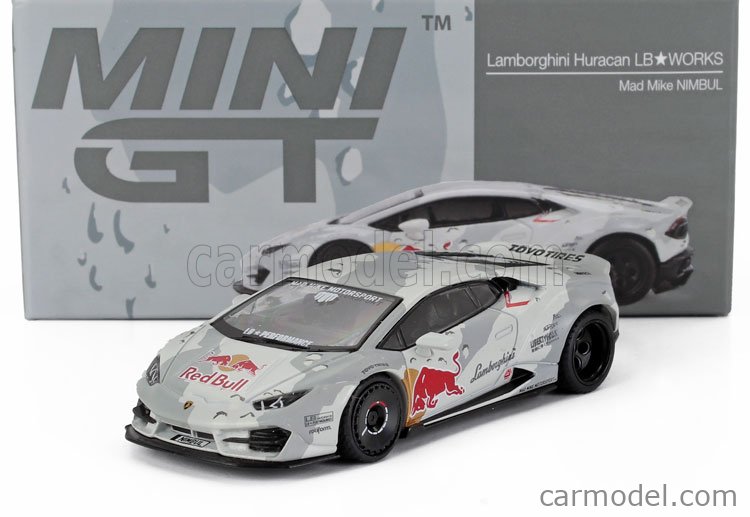 MINI-GT MGT00967-R Scale 1/64 | LAMBORGHINI HURACAN RED BULL
