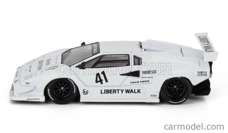 MINI-GT MGT00966-L Scale 1/64 | LAMBORGHINI COUNTACH N 41 JDM