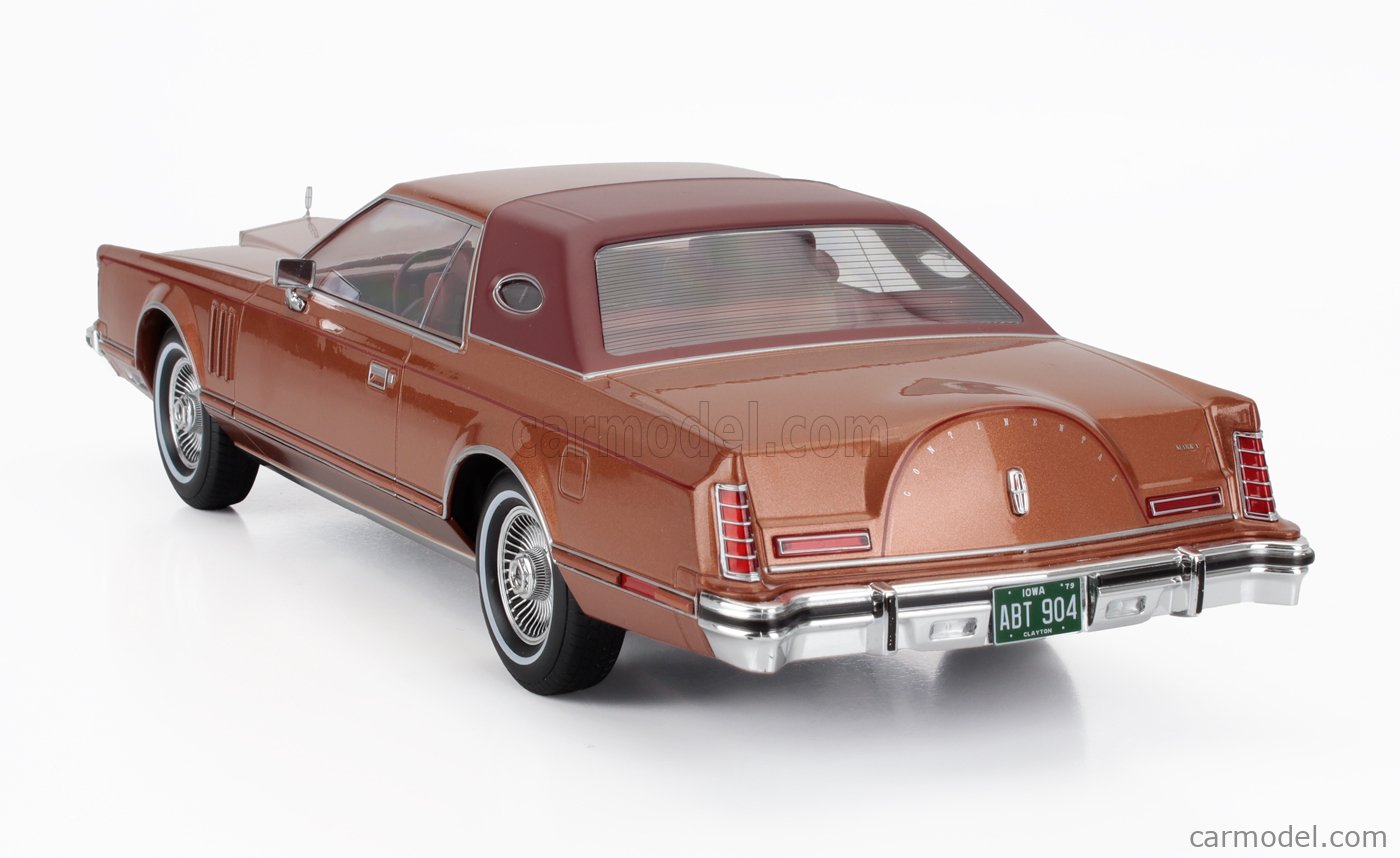 MCG MCG18370 Scale 1/18 | LINCOLN CONTINENTAL MARK V 1978 COPPER