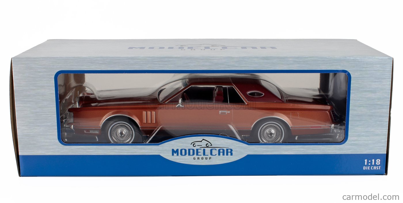 MCG MCG18370 Scale 1/18 | LINCOLN CONTINENTAL MARK V 1978 COPPER