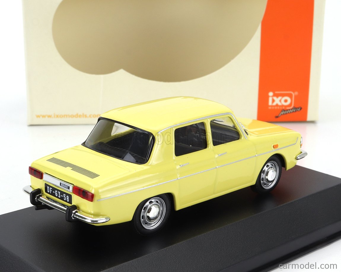 Yellow R10 IXO-MODELS CIXJ000026 Scale 1/43 | RENAULT R10 1968 YELLOW