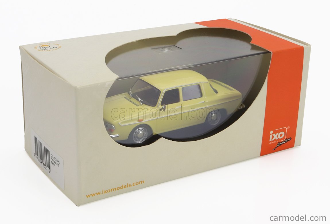 Yellow R10 IXO-MODELS CIXJ000026 Scale 1/43 | RENAULT R10 1968 YELLOW