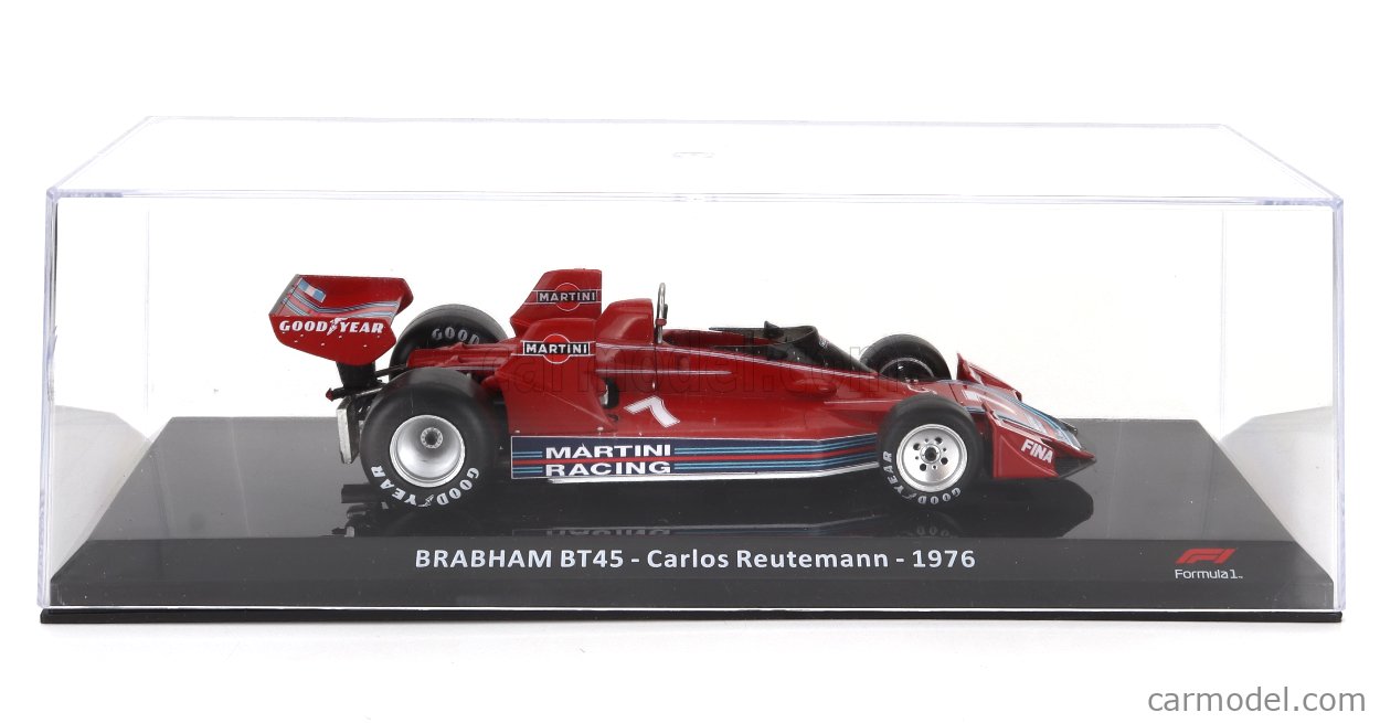 Altaya F1 1/24 N°55 Brabham BT45 Carlos Reutemann 1976 - Voiture De Sport Métal