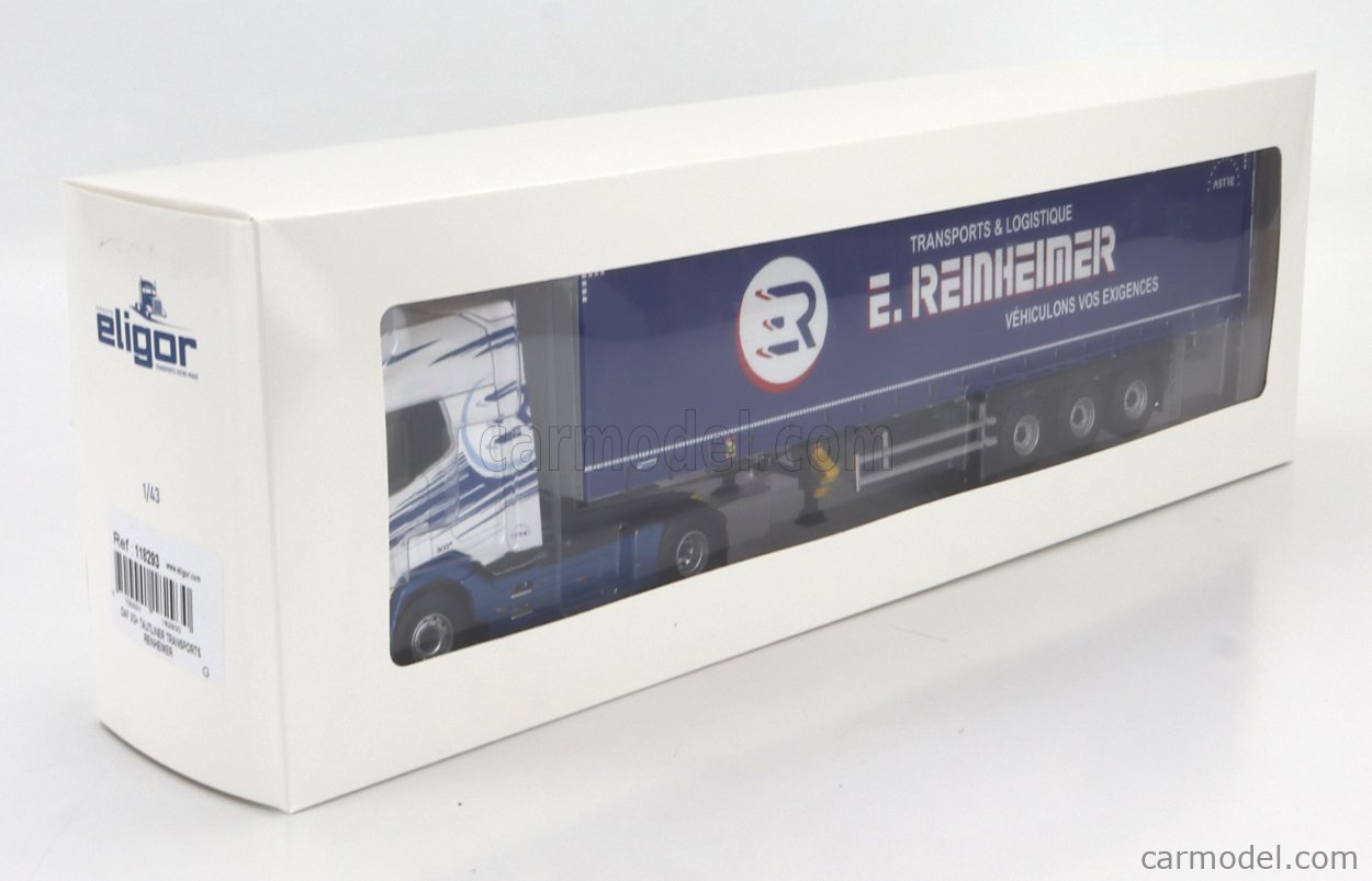 Camion DAF XG+ 4x2 Avec Remorque ELIGOR – Transports E.REINHEIMER, 1/43