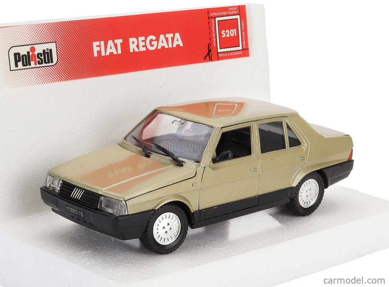 Miniature Polistil Fiat Regata Rouge - Échelle 1/25, S201, Italie, Occasion
