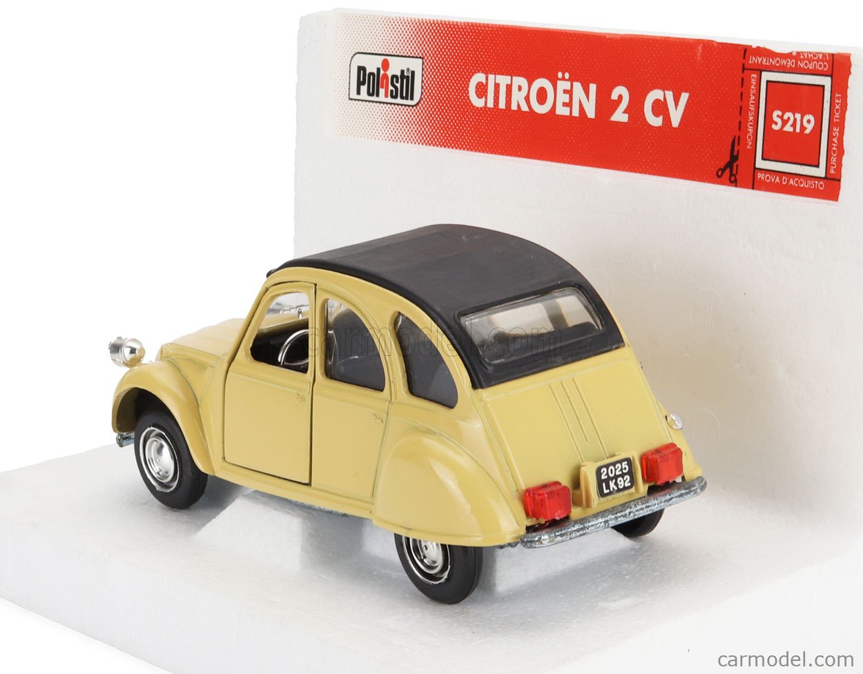 Voiture Miniature Vintage Politoys - Citroën GS Rouge - Années 70 - Bel état
