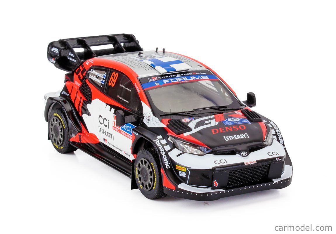 ミニカー Spark 1/43 Toyota Yaris WRC VIP Gronholm Spark S6712 TOYOTA GR Yaris Rally1 No.4 TOYOTA GAZOO Racing