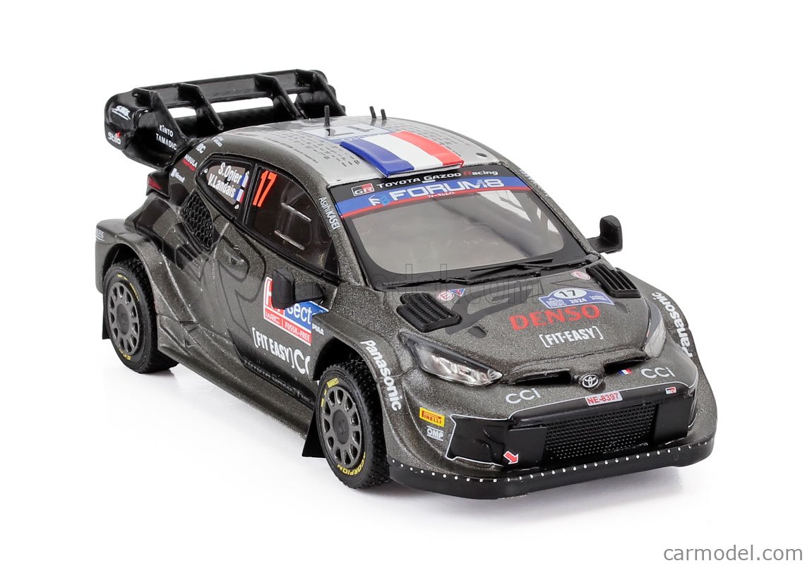 1:43 IXO TOYOTA Yaris Gr Rally1 #17 Winner Rally Croatia 2024 Ogier