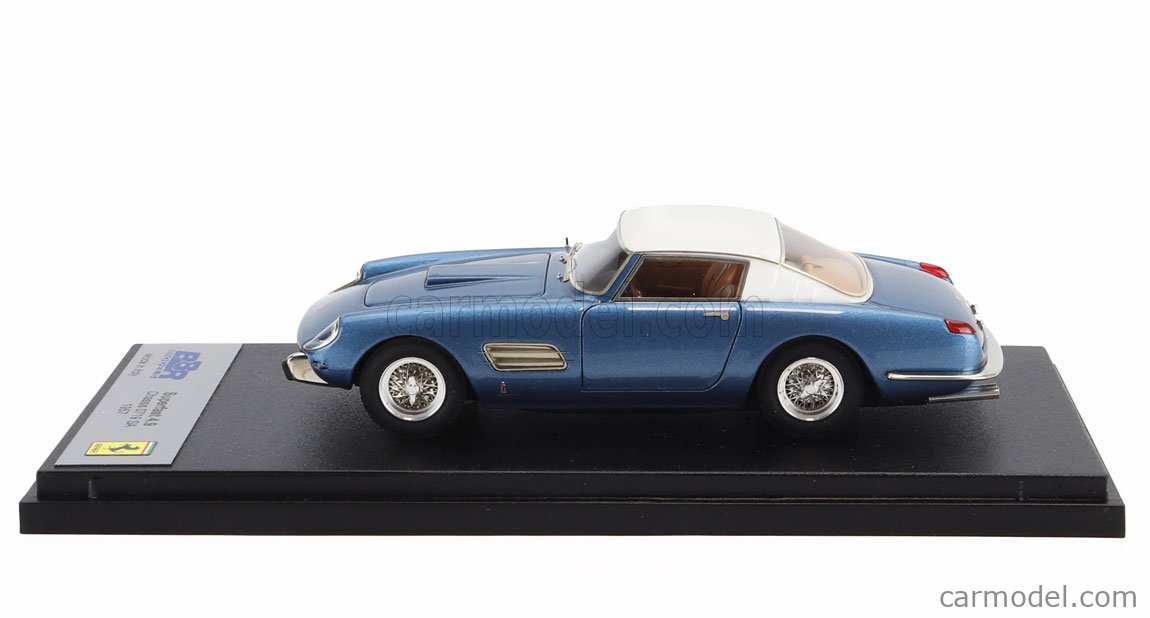 BBR Ferrari 410 S.A. Salone di Parigi 1956 in White on 1:43