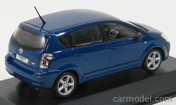 Miniature Minichamps 1/43 – Toyota Corolla New Verso Grise – Très Bon état + Boîte