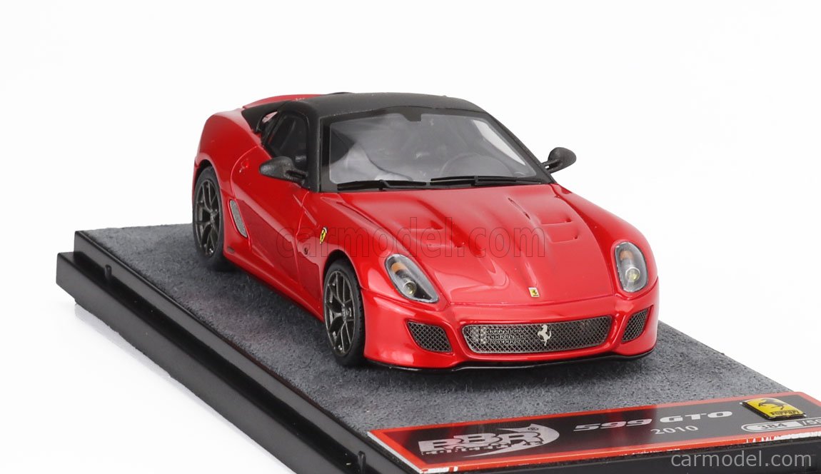 BBR-MODELS BBRC35 Scale 1/43 | FERRARI 599 GTO 2010 F-1 RED