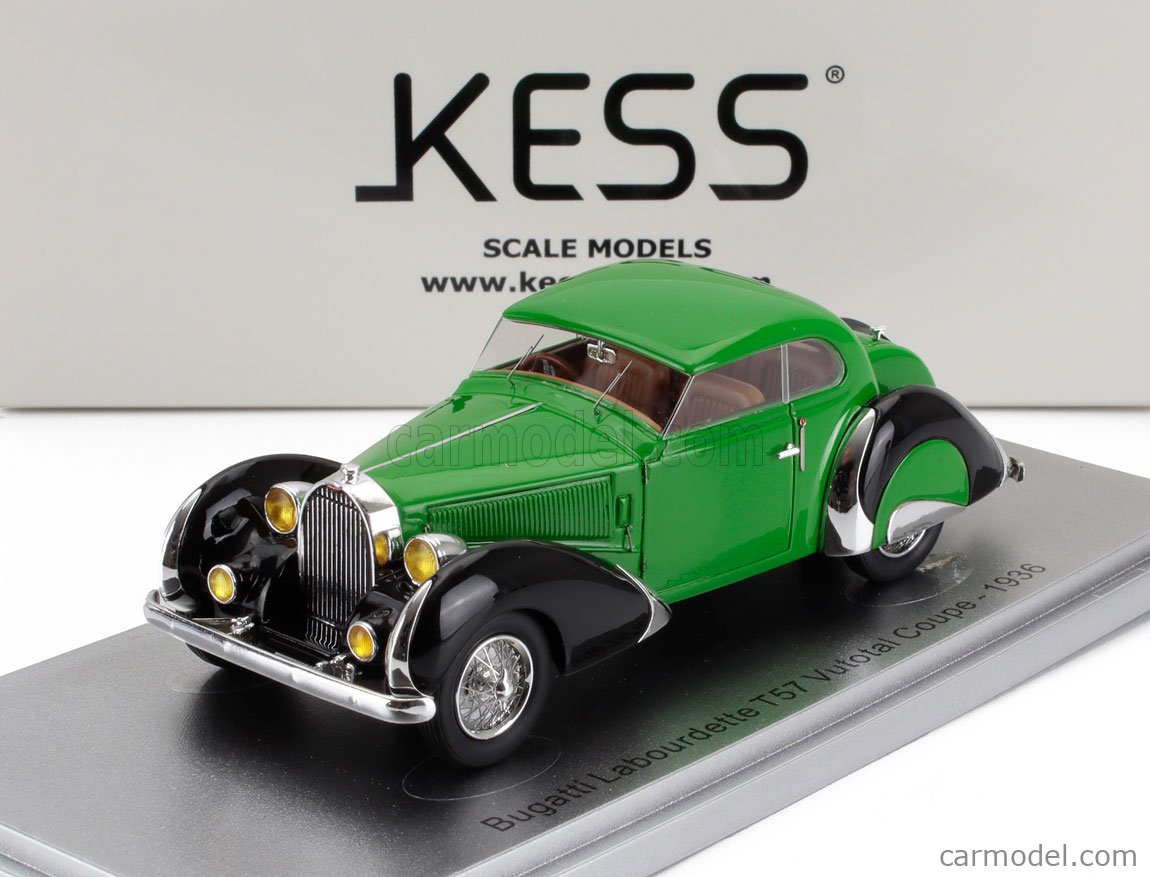 KESS-MODEL KE43050000 Scale 1/43 | BUGATTI T57 LABOURDETTE VUTOTAL