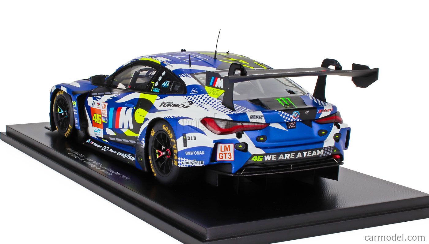 SPARK-MODEL 18S669 Echelle 1/18 | BMW 4-SERIES M4 GT3 TEAM WRT N 46 24h ...