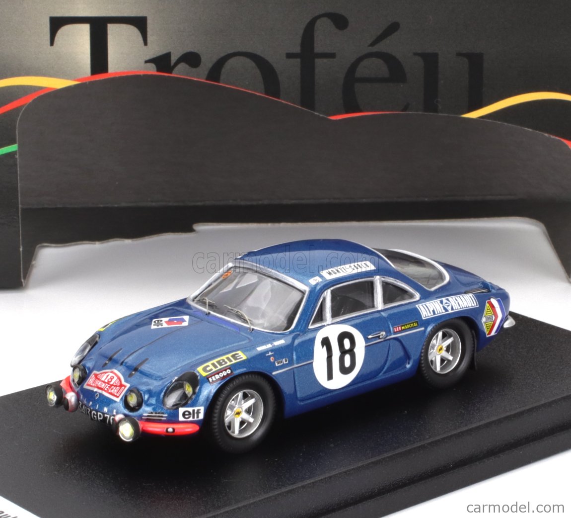Miniature Norev 1/43 - Renault Alpine A110 1300 N59 Bleu - Occasion