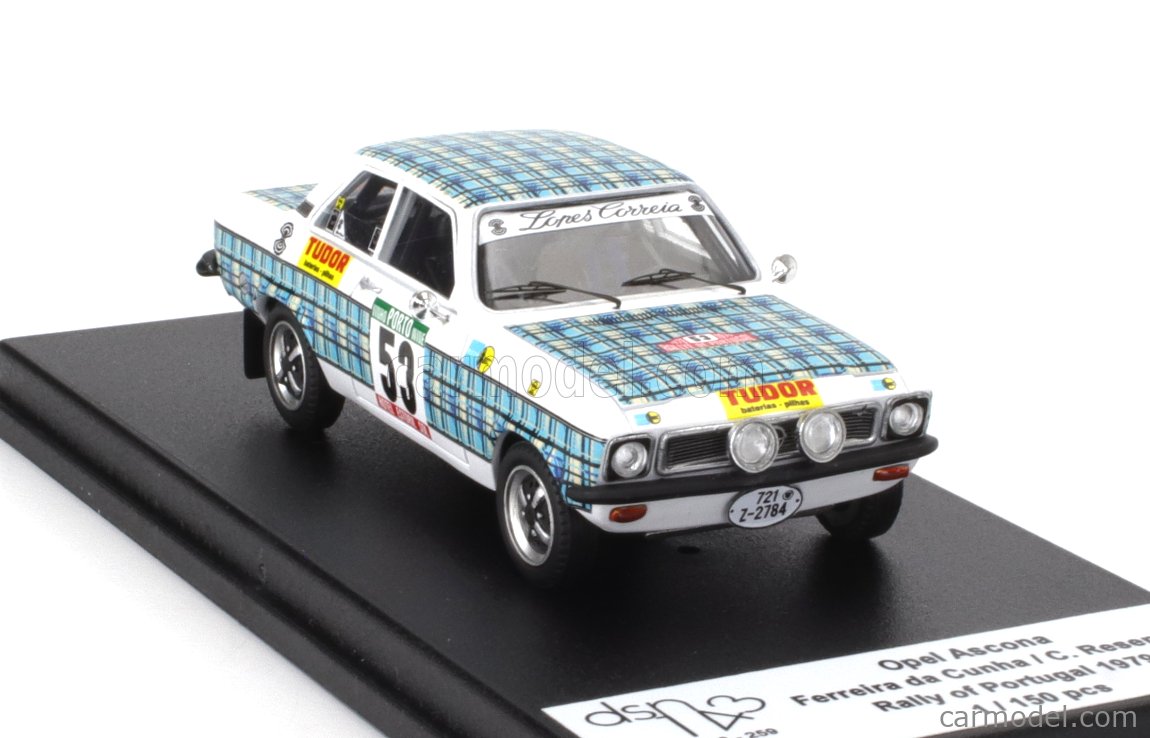 Miniature Trofeu DSN281 - Audi Coupé 44 - Rallye Portugal 1988 - Échelle 1/43