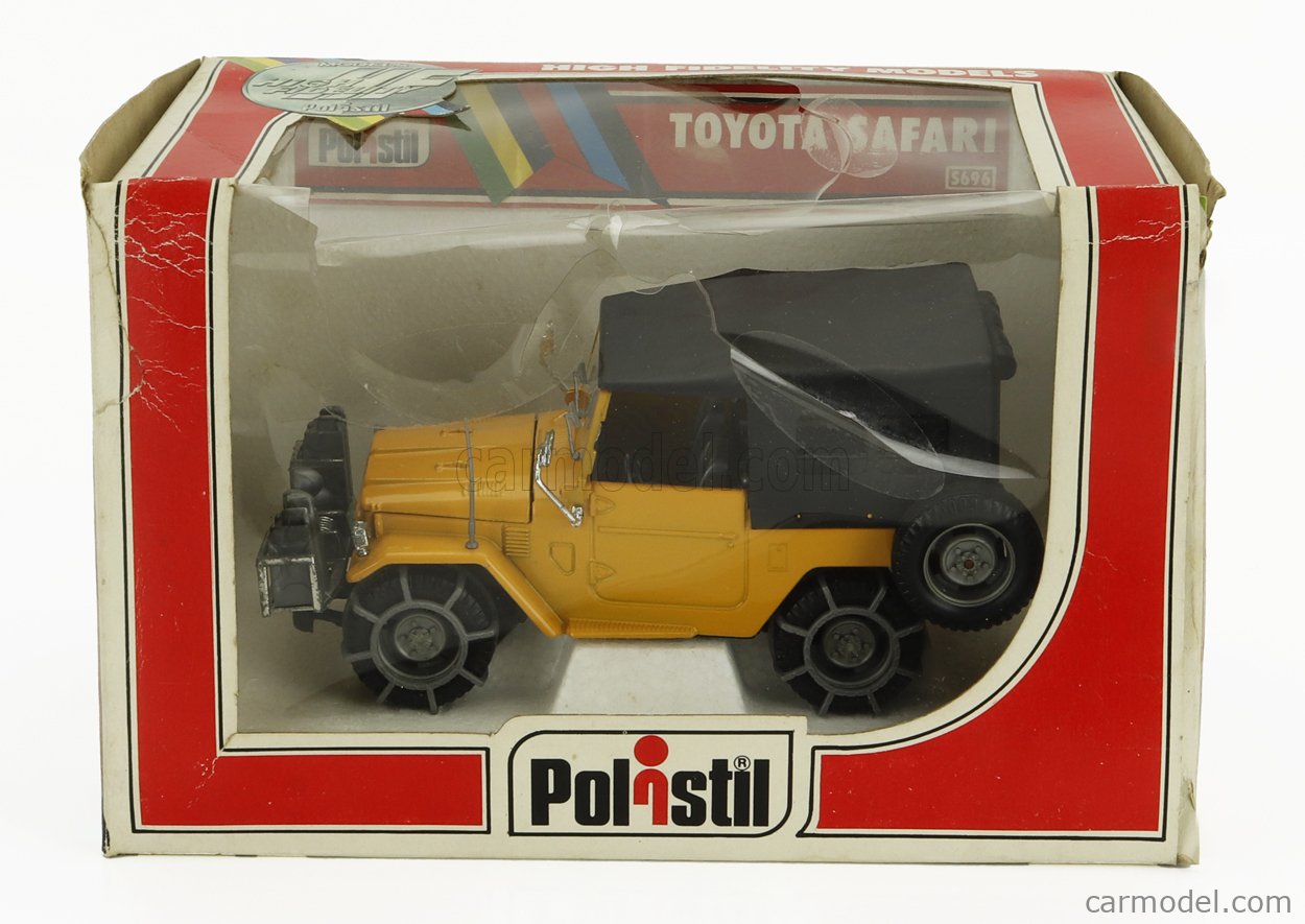 トヨタランドクルーザー Polistil製 MADE IN ITALY,1/25 POLITOYS POLISTIL S695 Scale 1/25 | TOYOTA LAND CRUISER CREAM