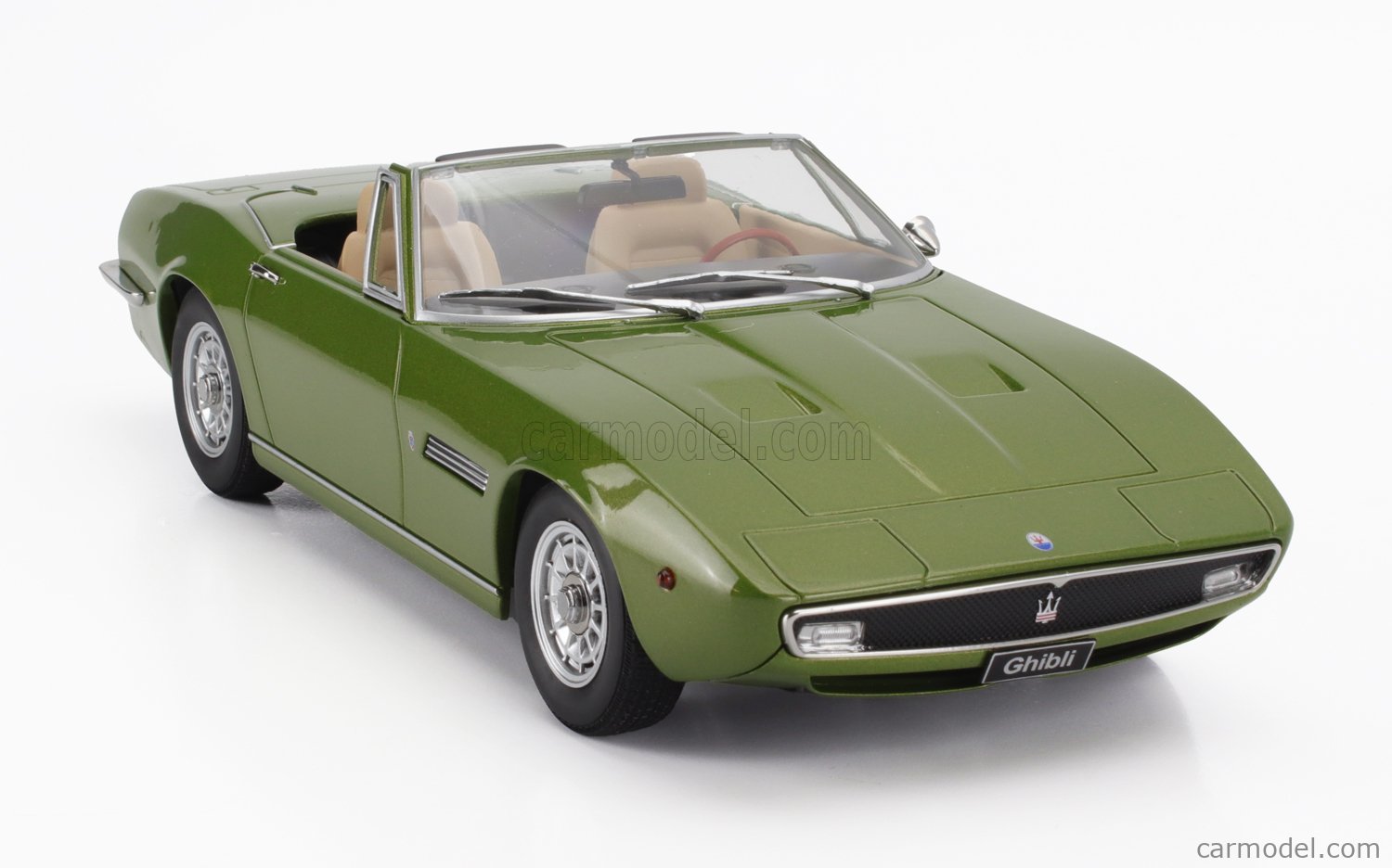 KK-Scale KKDC181301 - Maserati Ghibli Spyder avec roues à rayons 1970