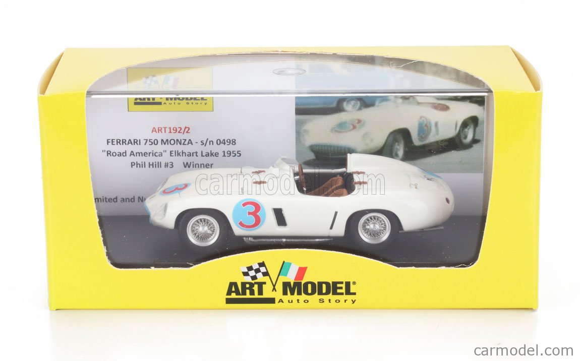 ART-MODEL ART192/2 Scale 1/43 | FERRARI 750 MONZA SPIDER s/n