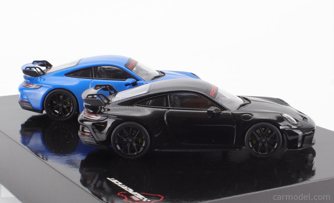 Minichamps 1/43 – Set 2 Porsche 911 (992) GT3 – 2021 Shark (prévente)