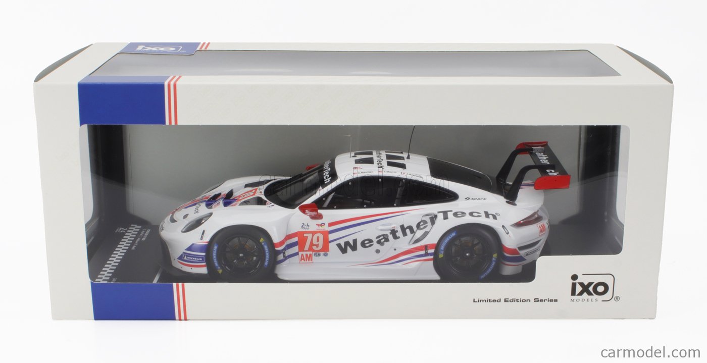 IXO 1/18 - PORSCHE 911 RSR - 24h Le Mans 2022 - Little Bolide