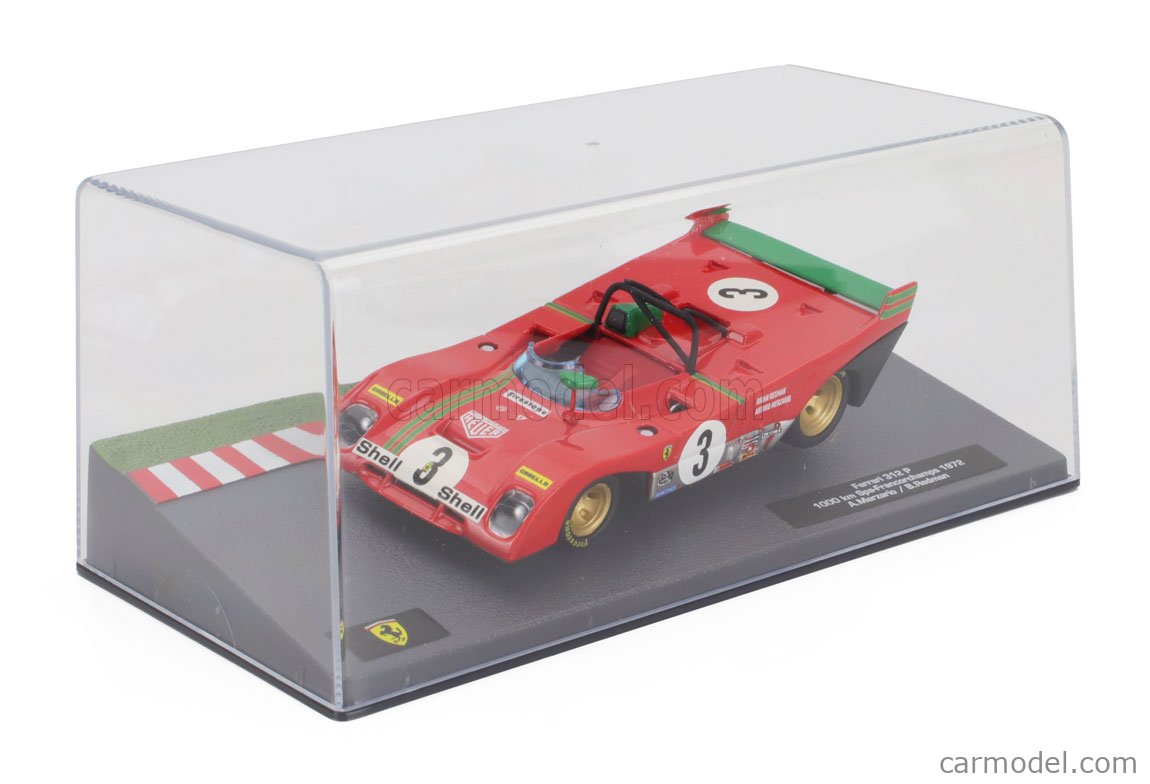 A collectible scale model Ferrari 312 T2 from Altaya F1
