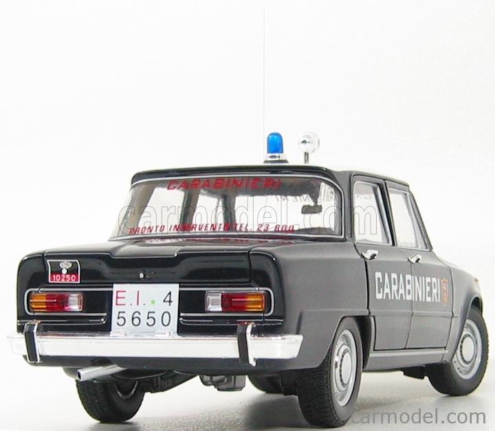 ミニカー MINICHAMPS Alfa Romeo Giulia CARABINIERI Diecast model cars Alfa Romeo Giulia 1/18 Minichamps
