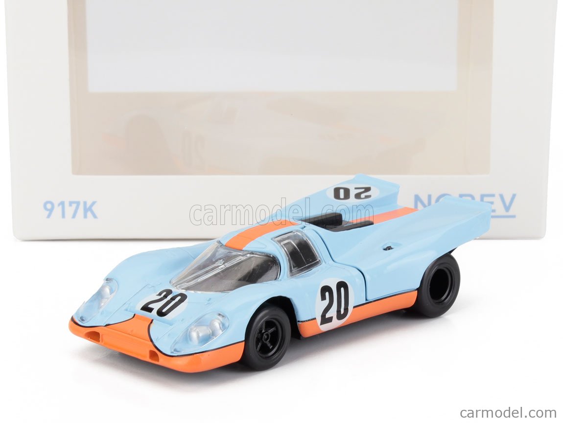 Maquette Heller Porsche 917K – 1/24 – Team Gulf-Wyer – 1970 – Occasion