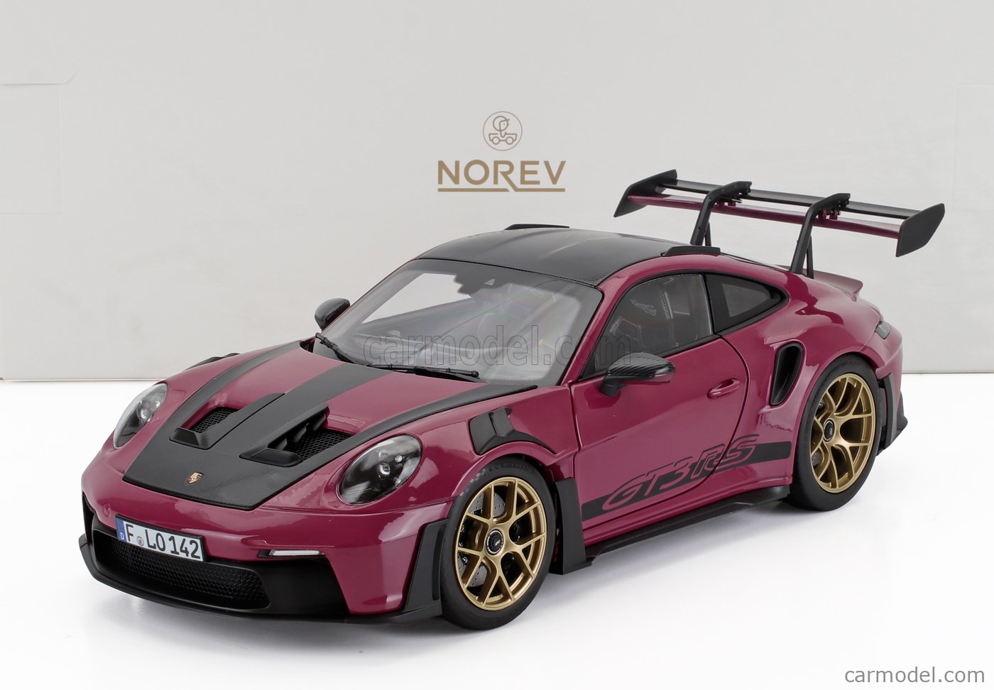 NOREV ポルシェ911 GT3 RS ミニカー 1/18 1/18 Norev 2022 Porsche 911 992 GT3 RS with Weissach Package