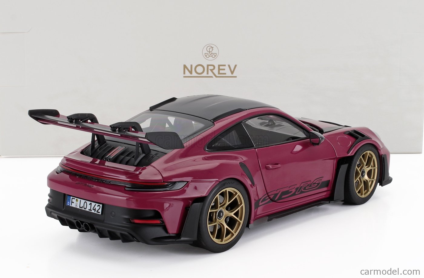 ポルシェ 911カレラ GT3 NOREV PORSCHE 911 GT3 RS 2022 Silver/Black – JET CAR - 1/43