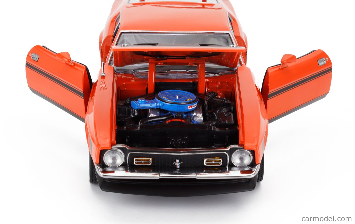 K794⭐︎SunStar 1/18 1971 MUSTANG BOSS 351 1971 Ford Mustang BOSS 351 – Grabber Blue – sunstarmodelcars