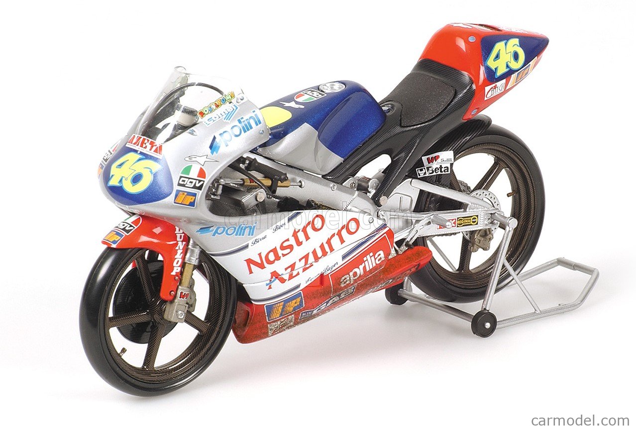 オートバイ・バイク MINICHAMPS Aprilia 125cc Valentino Rossi MINICHAMPS 122970096 Scale 1/12 | APRILIA 125cc TEAM NASTRO