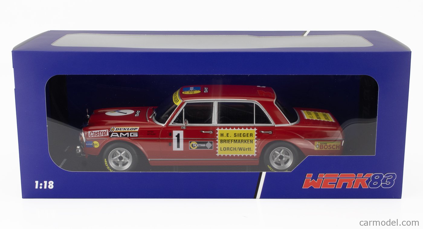 WERK83 W18030002 Scale 1/18 | MERCEDES BENZ 300 SEL 6.8 TEAM