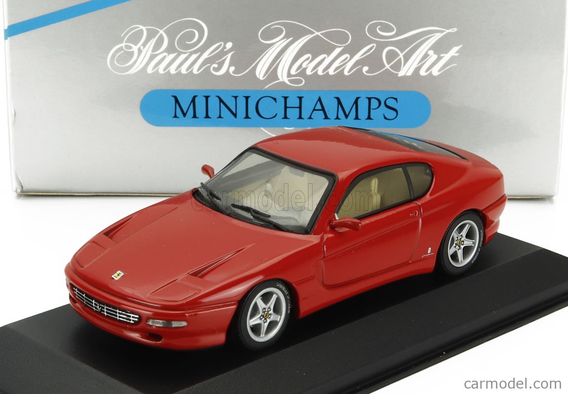 Red Defect Box MINICHAMPS 430072400 Scale 1/43 | FERRARI 456GT 1992 - DEFECT CARD BOX RED