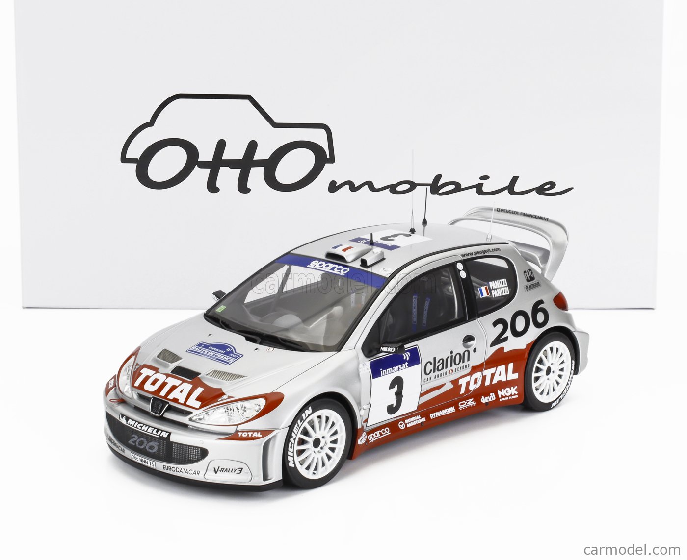 AUOTart製1/18 2002年プジョー206 WRC/ジルパニッツィー AUOTart製1/18 2002年プジョー206 WRC/ジルパニッツィー - メルカリ