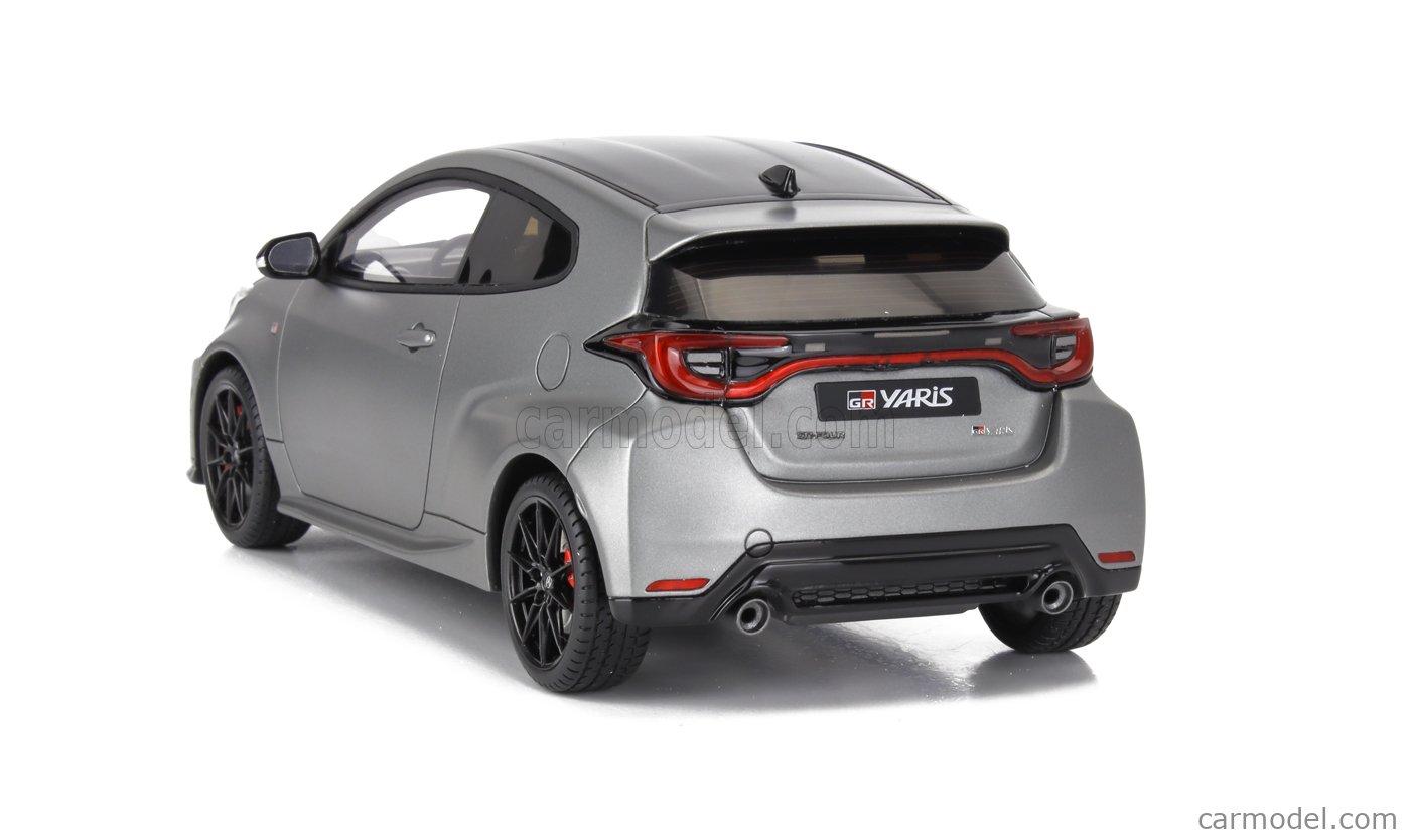 オット otto 京商 トヨタ GR YARIS 1/18 グレー Otto Mobile 1/18 Toyota Yaris GR Circuit Package 2022 マット