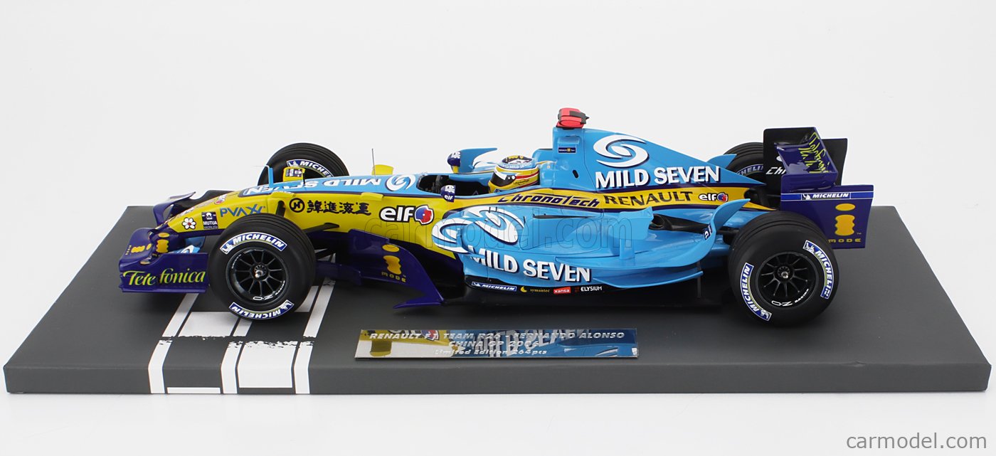 【ホットウィール　マイルドセブン・ルノー　R26 2006年 1/18】 ホットウィールマイルドセブン・ルノーR26 2006年 1/18】