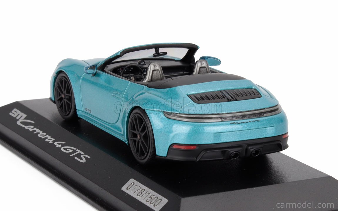 ポルシェ911 Carrera4 GTS Cabriolet 1/43ミニカー 1/43 Porsche 911 Carrera GTS Cabriolet America Edition